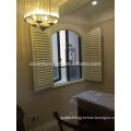 Home Decoration Elegant Style Wooden plantation shutter/window shutters with slat style